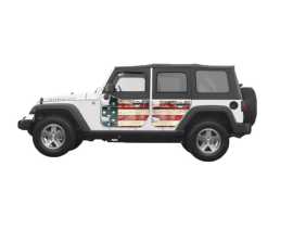 JKU Half Doors Removable Trail Armor 