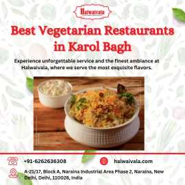 Best Vegetarian Restaurants in Karol Bagh, Delhi