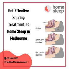 Get Effective Snoring Treatment at Home Sleep, South Yarra