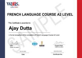 French a2 course online - Eduwatts, Noida