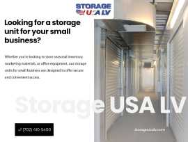 Looking for a Storage Unit for Your Small Business, Las Vegas