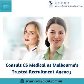 Consult CS Medical as Trusted Recruitment Agency , Richmond