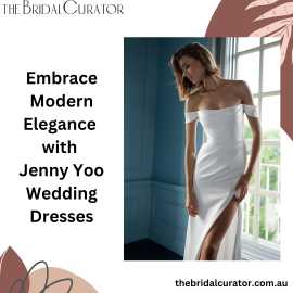 Embrace Modern Elegance with Jenny Yoo Wedding , Melbourne