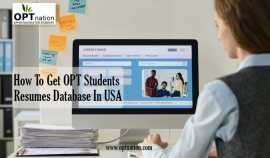 How to Grab OPT Students Resumes Database?, Los Angeles