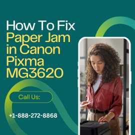 How To Fix Paper Jam in Canon Pixma MG3620, Haltom City