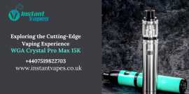WGA Crystal Pro Max 15K Vape | Premium Vaping, £ 14