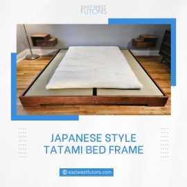 Japanese Style Tatami Bed Frame | East West Futons, $ 569