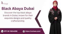 The Best Black Abaya Brands to Watch in Dubai, Dubai