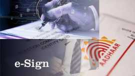 What are the Advantages of Aadhaar esign?, Noida