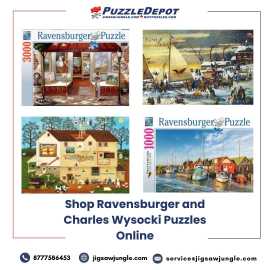 Shop Ravensburger and Wysocki Puzzles Online, Montreal