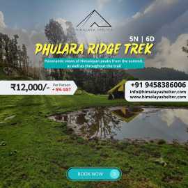 Phulara Ridge Trek | Book Now, Dehradun