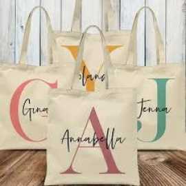  Custom Printed Tote Bag, ps 1