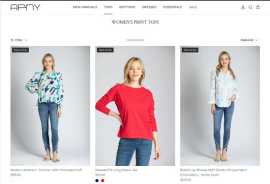 Women's Stylish Print Tops | APNY Apparel, New York