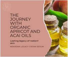 Organic Apricot and Acai Oils, $ 1