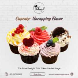 Get Cupcakes for Birthday Online | The Bakery, Dubai