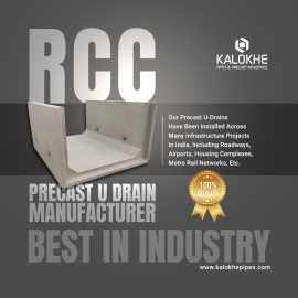 RCC Precast U-Drain Pipe Manufacturer in Pune, Pune