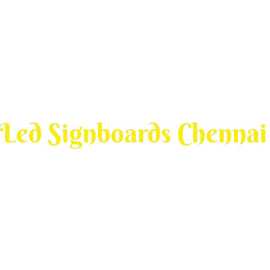 Sign Board Manufacturers in Chennai, Chennai