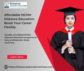 Enhance Your Career with MCOM Distance Education, Noida