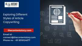Exploring Different Styles of Article Copywriting, Boston