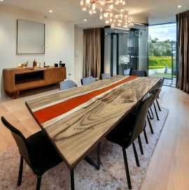 Modern Epoxy Resin Dining Table from Woodensure, ¥ 59,500