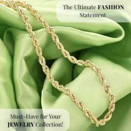 Beautiful & Elegant Gold Chain Necklaces , $ 0