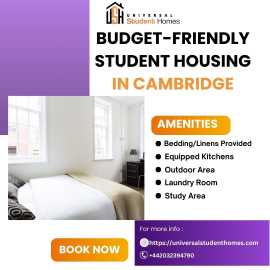 Experience the Best Student housing in Cambridge, Cambridge