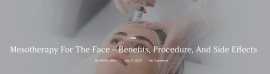 Mesotherapy for the Face – Benefits, Procedure, an, New Delhi