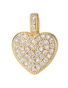 Moissanite Heart Pendant, Los Angeles