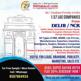 Verified Companies Data from DELHI NCR, Delhi