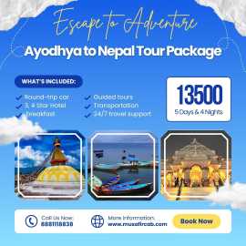 Ayodhya to Nepal Tour Package – A Spiritual & , Gorakhpur