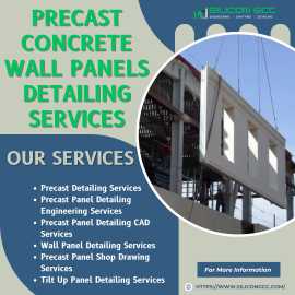 Precast Concrete Wall Panels Detailing Services, Sharjah