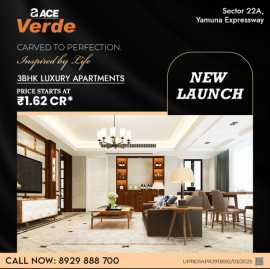  Where Luxury Takes Root Welcome to ACE VERDE, Noida
