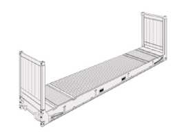 40ft flat rack container | LOTUS Containers, São Paulo