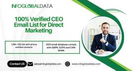 100% Verified CEO Email List for Direct Marketing, New York