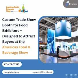 Booth Design for Americas Food and Beverage Show, Miami