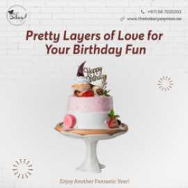 Slice into Joy: Unforgettable Birthday Cakes for A, Dubai