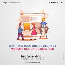 Crafting your online story by website designing, Noida