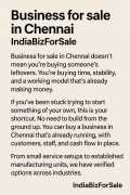 Top Business for sale in Chennai | Buy Business in, $ 30