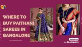 What is the price Paithani sarees in Bangalore ?, Bengaluru