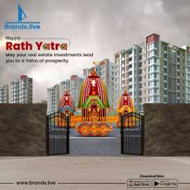 Download Business Special Posters for Rath Yatra , Ahmedabad