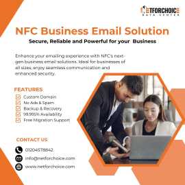Secure & Scalable Business Email Hosting by Ne, Noida