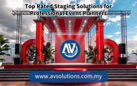 Top Rated Staging Solutions for Professional Event, Kuala Lumpur