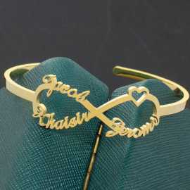 Custom Name Bracelet with Photo – Stylish, Meaning, £ 19
