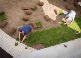 Lawn Laying Services - Gunners Landscape , Sydney