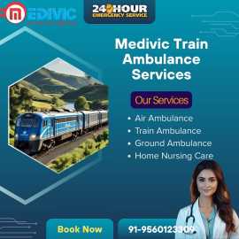  Use Medivic Train Ambulance Services in Kolkata , Kolkata