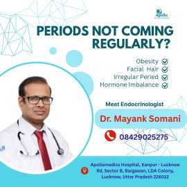 Irregular Periods or Facial Hair? Dr.Mayank Somani, Lucknow
