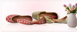 Shine Bright with Handcrafted Mirrorwork Juttis , ps 5,000