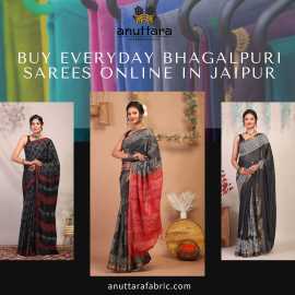 Buy Everyday Bhagalpuri Sarees Online in Jaipur, Rp 1,999