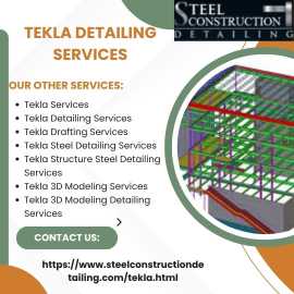 Result- oriented Tekla 3D Modeling Services in USA, Los Angeles