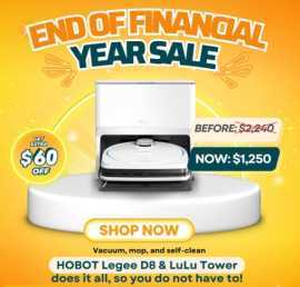 Don’t Miss Out – Up to 60% Off on Robot Vacuums, $ 999
